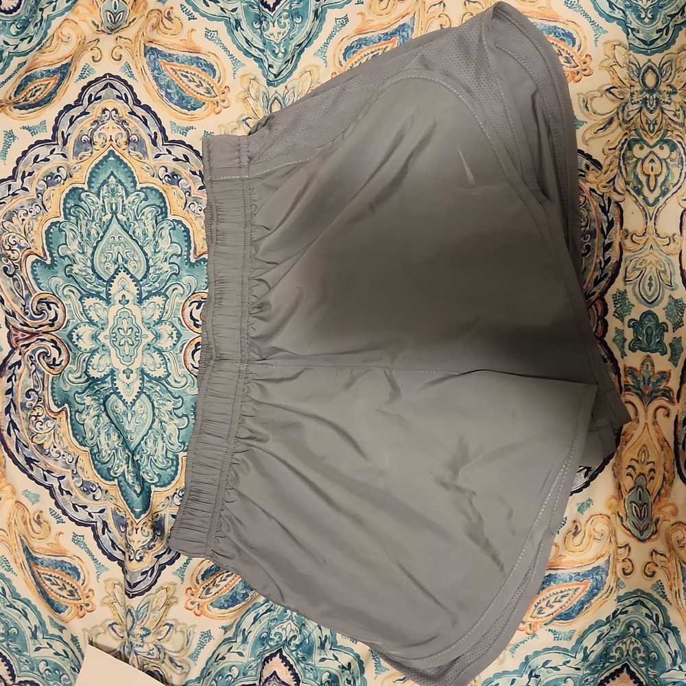 Nike grey-ish blue dri fit shorts